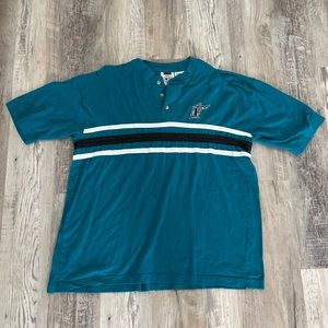 SIZE L | MENS | Vintage 1999 Iron Knights MLB Florida Marlins T Shirt | Green